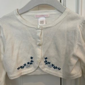 Girls little cropped sweater